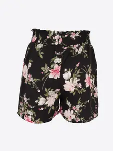 CUTECUMBER Girls Pack Of 2 Printed Regular Fit Regular Shorts