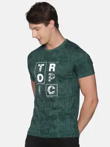 Force NXT Men Printed Pack of 1 Super Combed Cotton T-Shirt