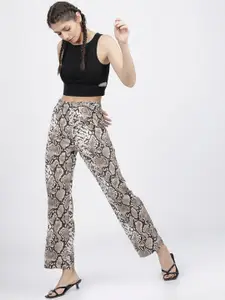 Tokyo Talkies Women Black T-shirt