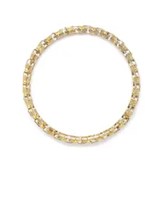 PANASH Set of 4 Gold-Plated Kundan-Studded Handcrafted Bangles