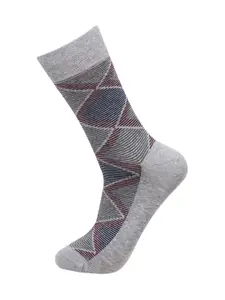 Bonjour Men Pack Of 3 Assorted Calf-Length Socks