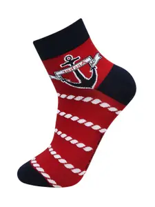 Bonjour Men Pack Of 3 Assorted Above Ankle-Length Socks