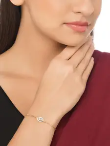 Shoshaa Rose Gold-Plated Handcrafted Wraparound Bracelet