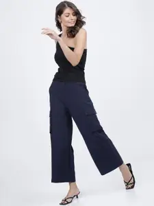 Tokyo Talkies Black One Shoulder Fitted Top