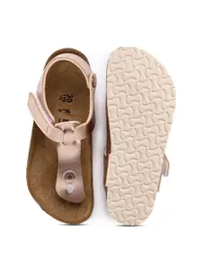Birkenstock Kairo Hl Electric Metallic Copper Narrow Width Birko-Flor Thong Sandals