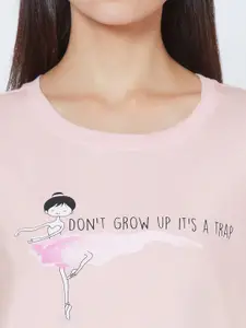 Soie Women Pack of 2 Printed Lounge T-Shirts