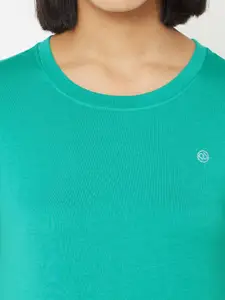 Soie Women Pack Of 2 Solid Lounge T-shirts