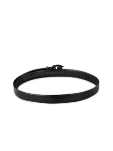 Kastner Men Black Textured Belt