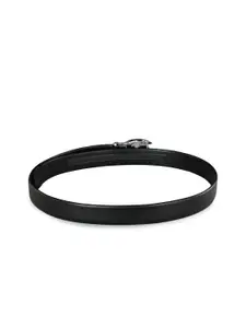 Kastner Men Black Textured Belt