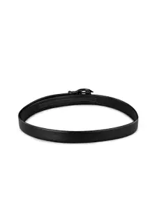 Kastner Men Black Textured Belt