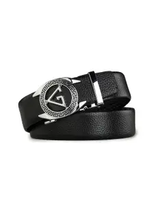 Kastner Men Black Textured Belt