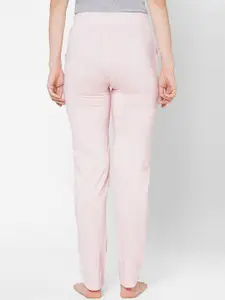 Sweet Dreams Women Pink Solid Lounge Pants