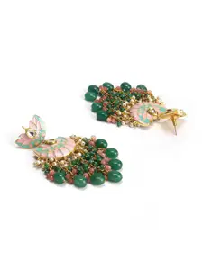 Priyaasi Multi Contemporary Chandbalis Earrings