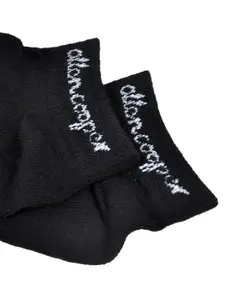 Allen Cooper Men Pack Of 3 Assorted Cotton Ankle-Length Socks