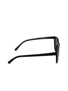 GIO COLLECTION Women Grey Lens & Black UV Protected Round Sunglasses GM1013C01