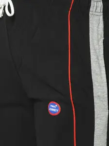 MACK JONNEY Women Pack Of 2 Black Solid Lounge Pants