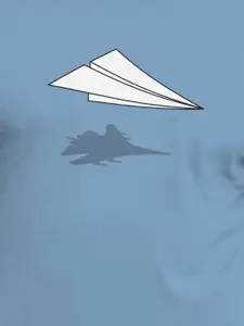 BULLMER Men Pack Of 2 Burgundy  Blue Printed Bio Finish Pure Cotton T-shirt