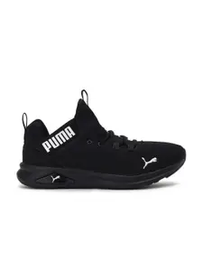 Puma Men Black Enzo 2 Uncaged Mesh Running Shoes