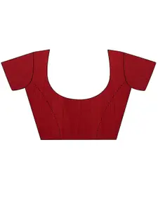 ANAND SAREES Pack Of 3 Red & White Saree