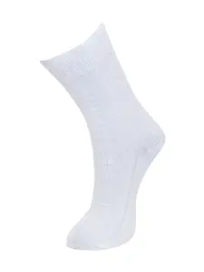 MARC Men Pack Of 3 Assorted Crew-Length Cotton Socks
