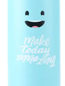 HOOM Unisex Sea Green Printed High Quality Stainless Steel Double Wall Water Bottle