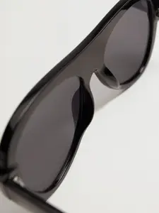 MANGO Women Sustainable Oval Sunglasses with UV Protected Lens