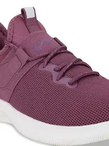 Campus Women Purple Mesh Running Shoes