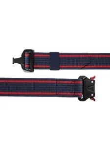 Kastner Men Blue & Red Striped Belt