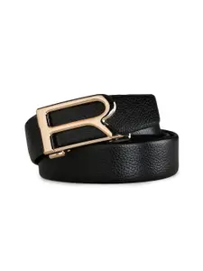 Kastner Men Black Textured Belt
