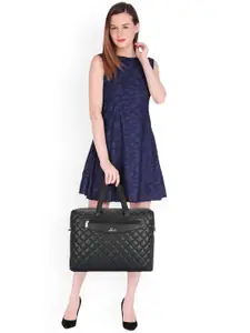 Lavie Afwaa Women Black Laptop Handbag