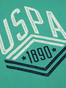 U.S. Polo Assn. Kids U S Polo Assn Kids Boys Assorted Pack of 2 Printed Pure Cotton T-shirts