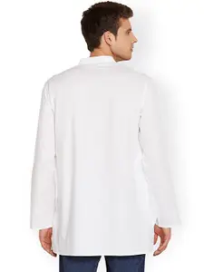 even White Short Kurta