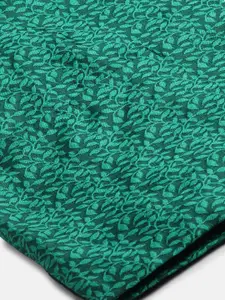 SOJANYA Men Maroon Jacquard Silk Kurta with Churidar & Nehru Jacket