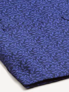 SOJANYA Men Maroon  Jacquard Silk Kurta with Churidar & Nehru Jacket