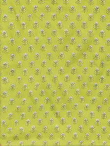 Anouk Women Green & White Printed Scarf