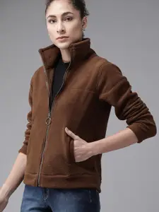 Roadster Women Brown Sweatshirt