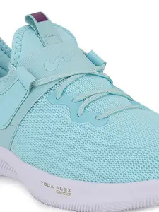 Campus Women Sea Green Mesh Running Shoes