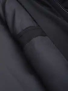 Roadster Men Black Solid Bomber Jacket