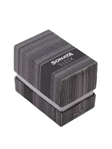 Sonata Men Silver-Toned Analogue Watch NN7131WL02