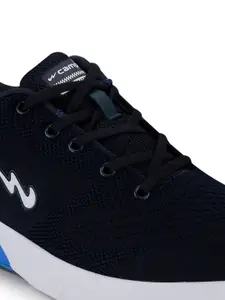 Campus Men Navy Blue Mesh Running Shoes