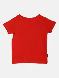 Gini and Jony Infant Boys Pack of 2 Cotton Printed T-shirts