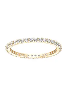 SWAROVSKI Vittore ring White, Gold-tone plated