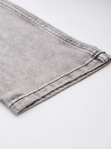 Roadster Men Grey Skinny Fit Heavy Fade Stretchable Jeans