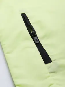 HRX By Hrithik Roshan Men Lemon Drop Designer to Comment Packable Solid Running Jackets