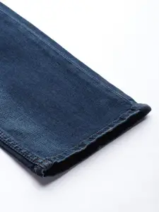 U.S. Polo Assn. Denim Co. U S Polo Assn Denim Co Men Blue Brandson Slim Tapered Fit Light Fade Stretchable Jeans