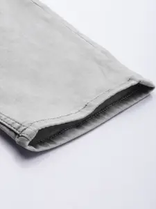 U.S. Polo Assn. Denim Co. Men Grey Regallo Skinny Fit Heavy Fade Stretchable Jeans