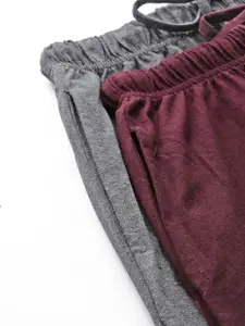 ETC Women Pack of 2 Solid Track Pants