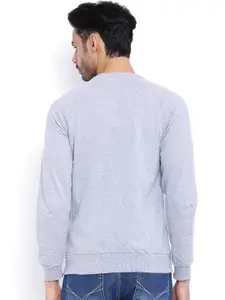 Campus Sutra Grey Sweatshirt