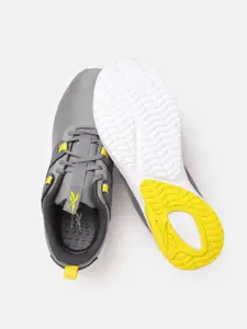 Reebok Men Grey Self Striped Coastland Running Shoes