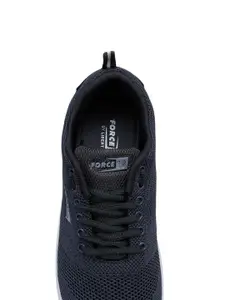 Liberty Men Grey Running Non-Marking Shoes